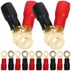 thumbnail image 1 of Terminal de anillo de crimpado Cable de batería redondo Cable eléctrico Cable Wisk Conectores eléctricos Terminales 20 pares, 1 of 6