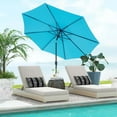 thumbnail image 2 of Costway 10FT Patio Umbrella Sunshade Market Steel Tilt with Tilt Mechanism Crank Handle, 2 of 10