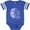 Football Blue and White, variant on Inktastic Suicide Prevention Awareness Purple Teal Sunflower Ribbon Boys or Girls Baby Bodysuit