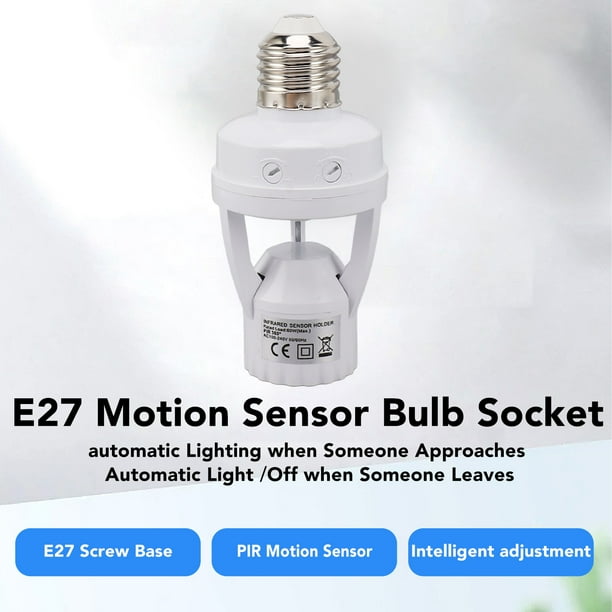 Light sensor cheap bulb holder