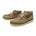 thumbnail image 5 of The Western Shops Mens Embossed Crocodile Ostrich Print Leather Lace Up Shoe, 5 of 6