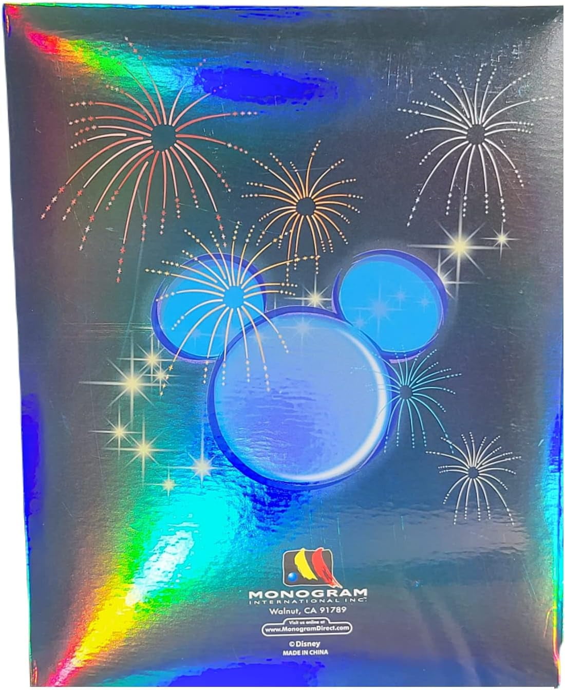 Disney, 200 Pg 4x6 Photo Album, Mickey Mouse Castle, Holds 200