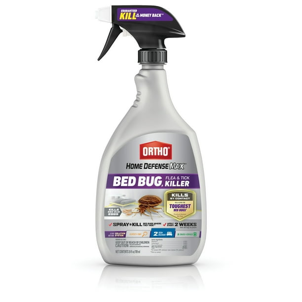 Ortho Home Defense Max Bed Bug, Flea & Tick Killer, 24 oz., Kills Bed Bugs