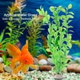 thumbnail image 3 of 10Pcs Aquarium Simulation Artificial Green Plant Water Grass Fish Tank Decoration Green, 3 of 9