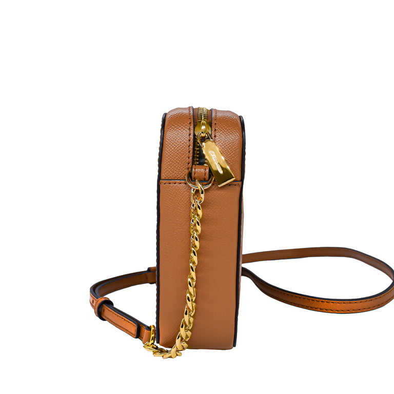  Jet Set Large Saffiano Leather Crossbody Bag : Clothing, Shoes  & Jewelry