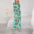 thumbnail image 2 of Bingfone Womens Pajama Sets Octopuses Print,Long Sleeve Loungewear Pajamas Set-Medium, 2 of 8