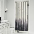 thumbnail image 2 of Small Stall Shower Curtain 36x72 Inch Shower Curtains for Bathroom Natural Shower Curtain Set Misty Forest Foggy Mountain Trees Birds Bath Curtain Waterproof Grey, 2 of 4