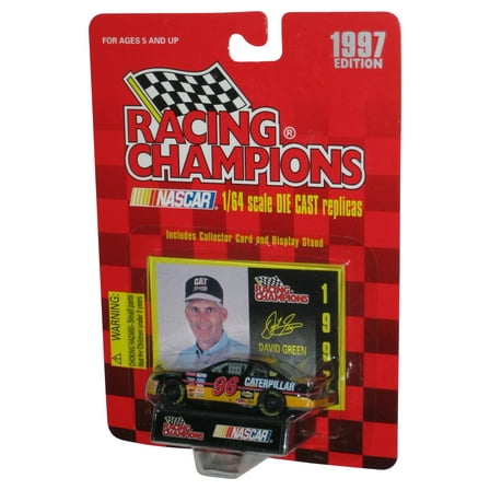 Nascar Racing Champions 1997 David Green Caterpillar Black Toy Car #96