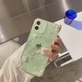 thumbnail image 3 of for iPhone 14 Pro Case with Charm Chain Butterfly Flower 3D Cute Phone Case,Crystal Clear Shiny Case with Wrist Bracelet Pearl Shockproof for iPhone 14 Pro Case 6.1'', 3 of 12