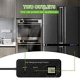 thumbnail image 4 of Protector contra sobretensiones para refrigerador Ortis Double Outlet Electronic, 4 of 7