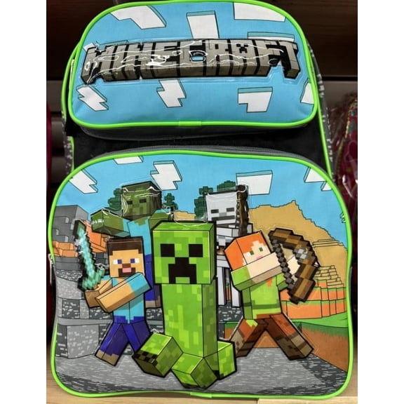 Backpack - Minecraft - Attack Creeper