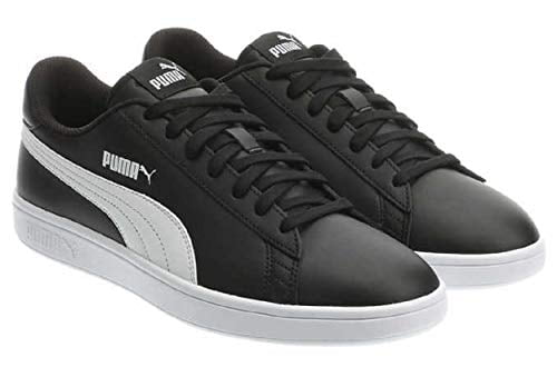 puma smash leather black