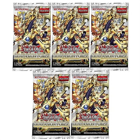 Yu-Gi-Oh Cards - Dimension Force - Booster PACKS (5 Pack Lot)