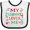 White and Black, variant on Inktastic My Grammy Loves Me Girls Apparel Girls Baby Bib