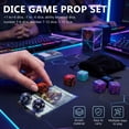 thumbnail image 3 of 79Pcs MTG Counter Dice Set Acrylic Ability Keyword Counter Plus and Minus Dice Set Card Gaming Accessories for MTG TCG Card Game, 3 of 9