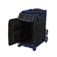 thumbnail image 5 of Zuca 18" Sport Bag - Imperial Plaid with Lunchbox and Seat Cover (Navy Frame), 5 of 11