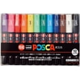 thumbnail image 1 of 12 Posca Paint Markers, 1M Markers with Extra Fine Tips, Posca Marker Set of Acrylic Paint Pens | for Art Supplies, Fabric Paint, Markers for Art, 1 of 7