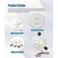 thumbnail image 3 of ZWF-30-3 Refrigerator Evaporator Fan Motor for Refrigerator, 3 of 5