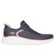 thumbnail image 5 of Zapatilla Skechers para mujer, manos libres, sin cordones, Squad Chaos Grey, 5 of 5