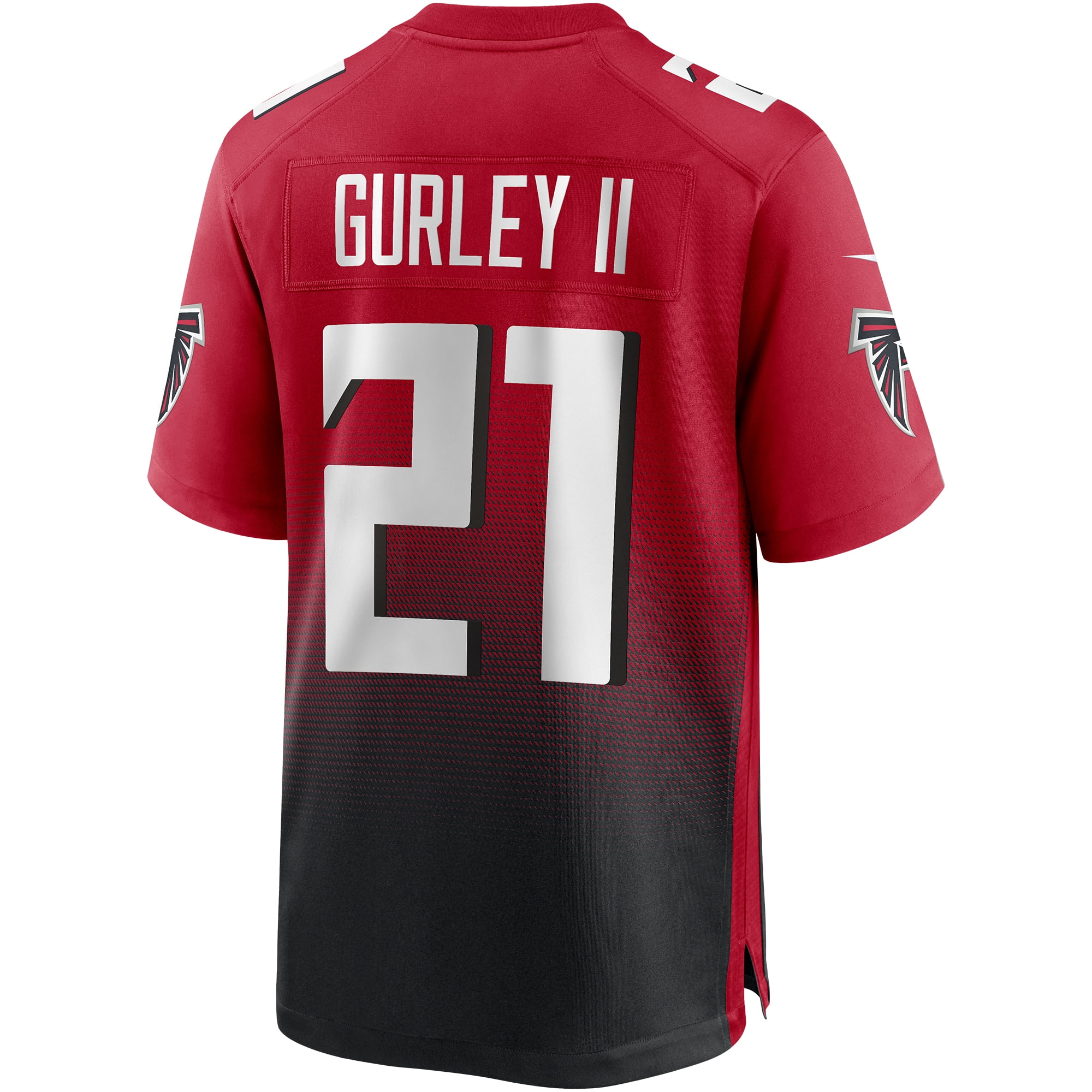 Nike Atlanta Falcons No21 Todd Gurley II Red Youth Stitched NFL Limited Rush 100th Season Jersey