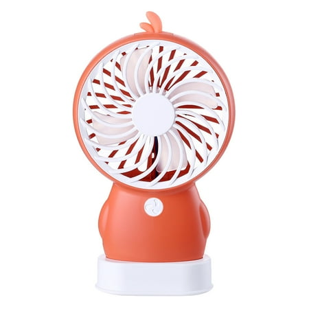 

Handheld Mini Fan Cartoon Cute Fan Portable Lightweight USB Fan for Students Kids