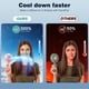 thumbnail image 5 of Ventilador nebulizador HandFan 4000 mAh, 50 ml, tanque de agua recargable, rosa, 5 of 9
