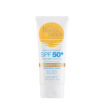 Bondi Sands - Sunscreen Lotion SPF50  Fragrance Free (150ml)