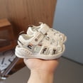 thumbnail image 2 of MIASHUI Kids Closed Toe Beach Sandals Boys Girls Outdoor Sport Sandals,White,9-12 Months, 2 of 5