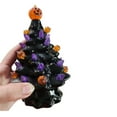 thumbnail image 3 of Árbol de Halloween de cerámica iluminado, decoración de mesa para Halloween, calabaza de Halloween, 3 of 7