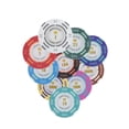 thumbnail image 4 of Crown Design Poker Room Label Casino Play Fun Chips Regalos USTED Zulema fichas de póker, 4 of 6