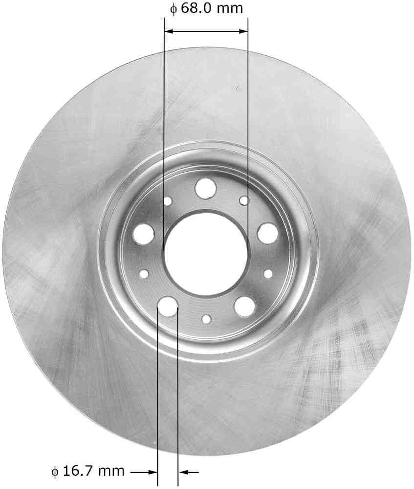 Bendix PRT6011 Premium Brake Rotor