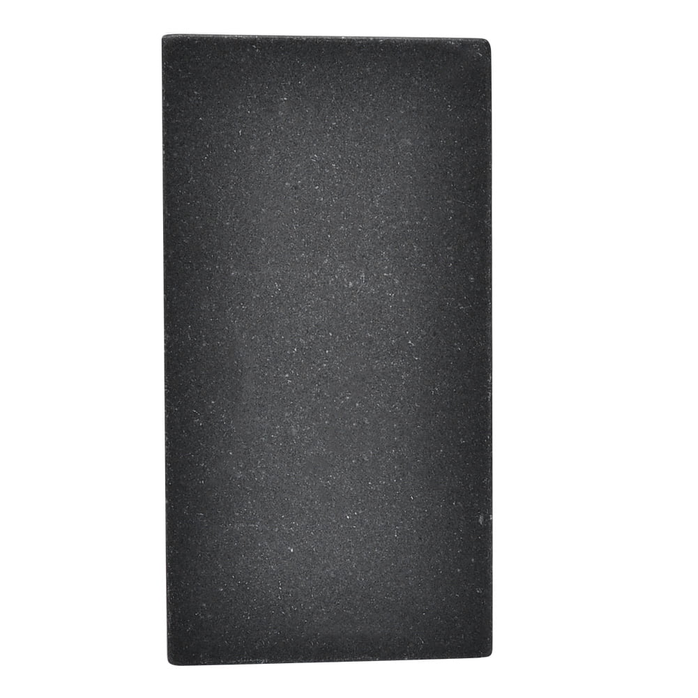 Pierre Test Or 60x40x10mm Noire Naturelle Bijouterie Pierre De Touche Noire - 60x40x10 Mm - Pierre Naturelle Lisse Pour Tester L'Or Et Les Métaux Précieux Pierre Test Or 60x40mm