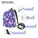 thumbnail image 3 of Balery colorful Skull mushroom rainbow Mochila Clásica Impresa Básica para Viaje, Mochila Escolar Resistente al Agua, Mochila de Lona con Correas Ajustables-Small, 3 of 5