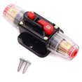 thumbnail image 1 of ORUYROP 40A Audio Inline Circuit Breaker Reset Fuse 12V-24V DC, PowMr Reset Fuse Holder 40 amp with Manual Reset for Car Audio, Stereo Switch and Solar Inverter System, 1 of 7