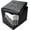 Black, variant on Storage Ottoman, Folding Foot Stool with Thicker Foam Padded Seat Small Leather Storage Ottoman Bench Foot Rest for Living Room Foldable Coffee Table