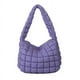 thumbnail image 2 of Bolso de hombro plisado de gran capacidad | Bolsa de axilas femenina | Bolso de moda ligero | Múltiples bolsillos | Diseño único de nubes | Accesorio versátil para viajes diarios | Estilo, 2 of 5