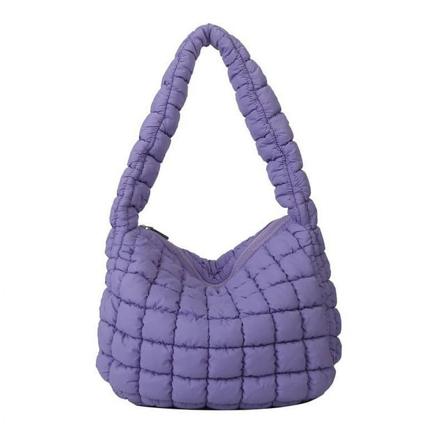 Leodye 1PCS Women’s Cloud Pleated Shoulder Bag - Large Capacity Armpit Bag with Personalized Design