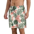 thumbnail image 2 of Vsdgher Lilies Flowers Men's Beach Shorts, Surfing shorts, Swim trunks, Quick Dry Swim Trunks for Surfing Beach Fun -X-Large, 2 of 6
