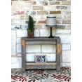 Reclaimed Rustic End Natural Unfinished Side Table