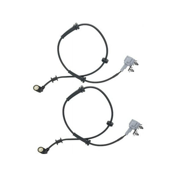 Front ABS Speed Sensor Kit - 2 Piece - Compatible with 2005 - 2016 Nissan Frontier 2006 2007 2008 2009 2010 2011 2012 2013 2014 2015