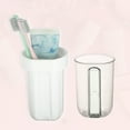 thumbnail image 6 of Unique Bargains Plastic Lightweight Toothbrush Travel Case Traveling for Travel Business 2.99"x2.83"x8.27" White, 6 of 6