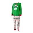 thumbnail image 4 of Nituyy Matching Family Pajamas Set Christmas Pjs Holiday Sleepwear Sets Printed Long Sleeve Nightwear, 4 of 10
