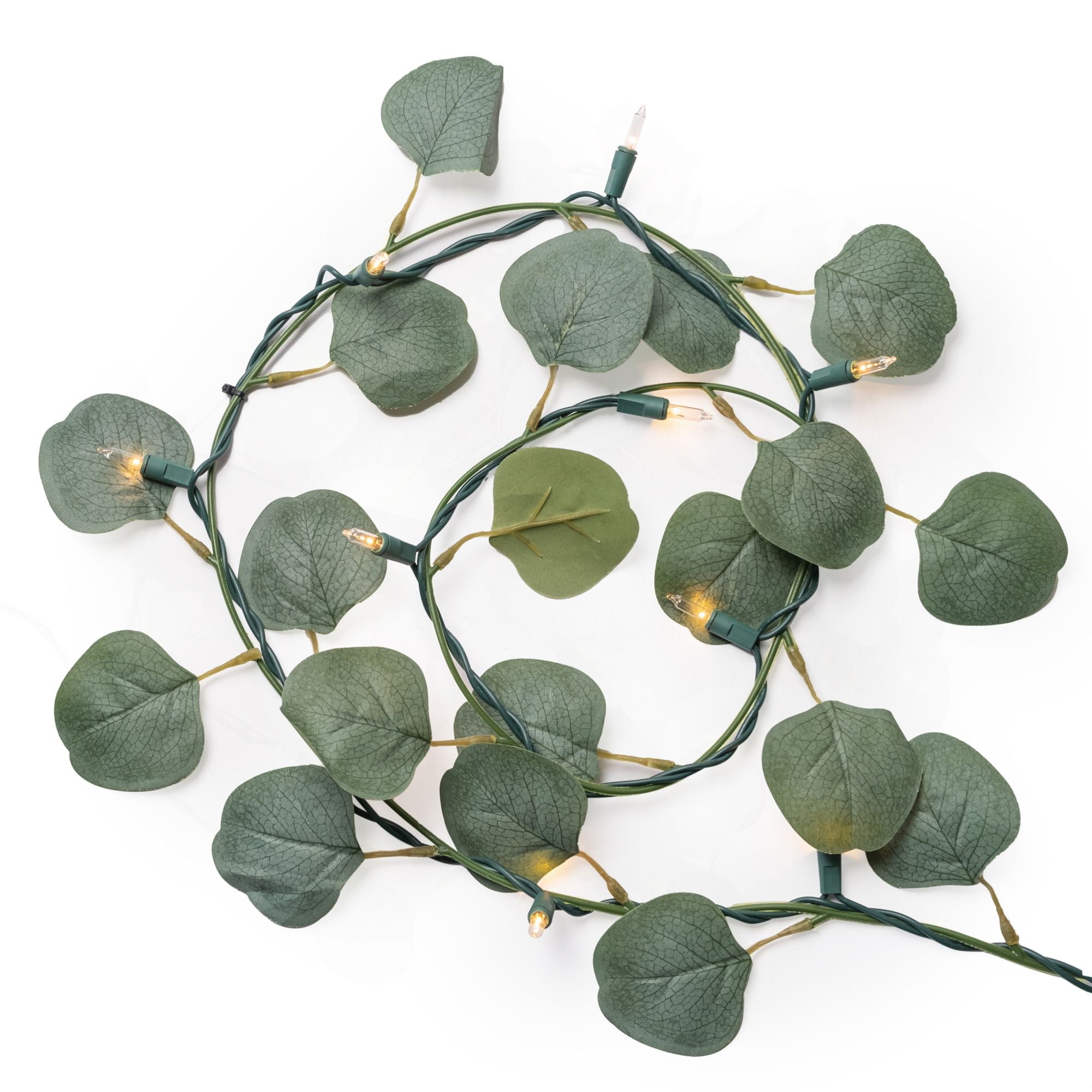Mainstays Eucalyptus Curtain String Lights - Holiday Curtain Lighting
