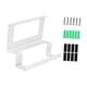 thumbnail image 2 of Base de soporte resistente para enrutador Base de montaje práctica y resistente Soporte de pared Negro, 2 of 9