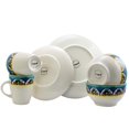 thumbnail image 6 of Elama Santa Fe Springs 16-Piece Stoneware Dinnerware Set, 6 of 10