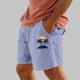 thumbnail image 2 of Pantalones Cortos para Hombre de Cintura Elástica con Bolsillos Impresos Pantalones Cortos Rectos, Pantalones Deportivos Casuales con Cintura Elástica, 2 of 7