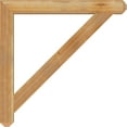 thumbnail image 3 of Ekena Millwork 4"W x 38"D x 38"H Traditional Craftsman Rough Sawn Bracket, Western Red Cedar, 3 of 13