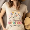 thumbnail image 4 of Ser Bilingüe Es Un Superpoder Shirt, Spanish Teacher Floral Tee, Royal, Size M, 4 of 6