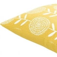 thumbnail image 2 of Surya Lachen LHN-025 13 x 20" Lumbar Cotton Pillow Cover in Saffron Yellow/Cream, 2 of 3