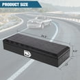 thumbnail image 4 of Aluminum Truck Bed Toolbox, Lockable Diamond Plate Tool Box Chest for Truck Pickup Beds Weatherproof & Durable Storage for Tools, 4 of 9
